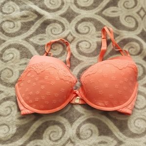 Aerie maddie orange 34 D bra